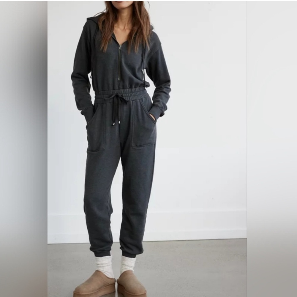 American Eagle Hooded Jumpsuit